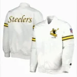 Pittsburgh Steelers The Power Forward Satin Jacket