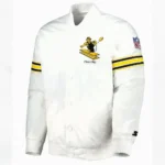 Pittsburgh Steelers The Power Forward Satin Jackets