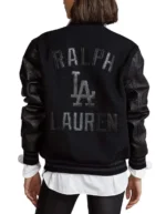 Polo Ralph Lauren LA Dodgers MLB Black Baseball Jackets