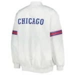 Power Forward Chicago Cubs Varsity Satin Jackets