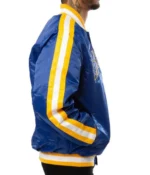 Rams LA Satin Blue Bomber Jackets