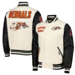 Retro Classic Cincinnati Bengals Varsity Jacket