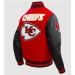 Rib Kansas City Chiefs Full-Zip Varsity Jacket