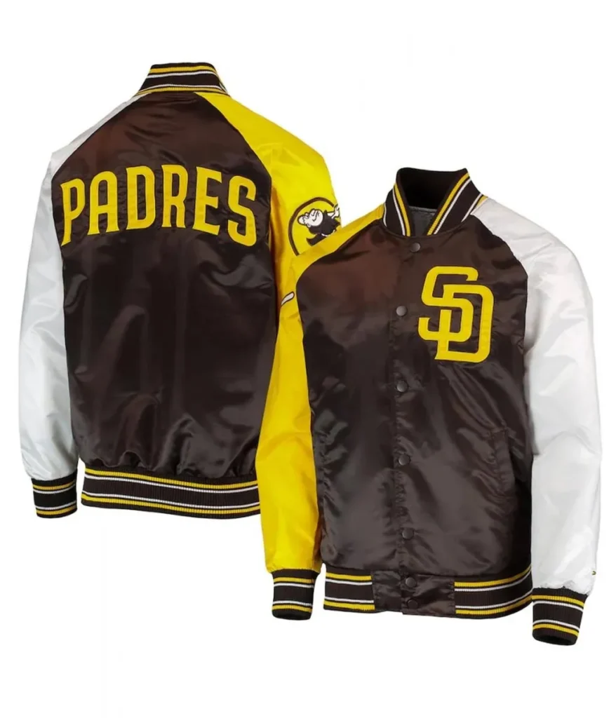 San Diego Padres Raglan Reliever Jacket