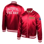 San Francisco 49ers Faithful To The Bay Gold Satin Jacket