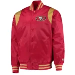 San Francisco 49ers Gold Prime Time Varsity Starter Jacket