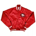 San Francisco 49ers Gold Starter Satin Jacket7