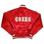 San Francisco 49ers Gold Starter Satin Jacket8