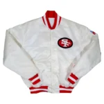 San Francisco 49ers Gold Starter Satin Jacket9