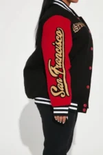 San Francisco 49ers Letterman Womens Jackets