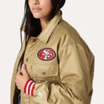 San Francisco 49ers Levi’s x Starter Gold Full-Snap Trucker Jacket