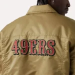 San Francisco 49ers Levi’s x Starter Gold Trucker Jacket