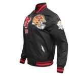 San Francisco 49ers Mashup Rib Satin Jackets