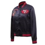 San Francisco 49ers Retro Classic Rib Satin Jackets