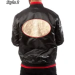 San Francisco 49ers Starter Satin Black Jacket8