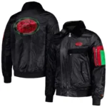 San Francisco 49ers Starter X Ty Mopkins Black Satin Jacket