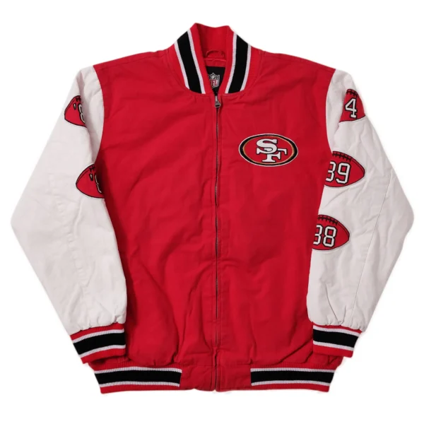 San Francisco 49ers Super Bowl Varsity Vintage Jacket