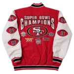 San Francisco 49ers Super Bowl Varsity Vintage Jackets