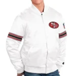 San Francisco 49ers The Power Forward Varsity Jacket