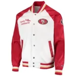 San Francisco 49ers Tommy Hilfiger Raglan Full-snap Jackets