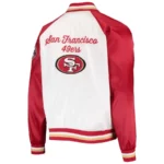 San Francisco 49ers Tommy Hilfiger Raglan Jacket