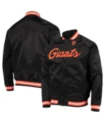 San Francisco Giants Full-Snap Satin Jacket