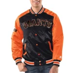 San Francisco Giants Renegade Varsity Satin Jacket