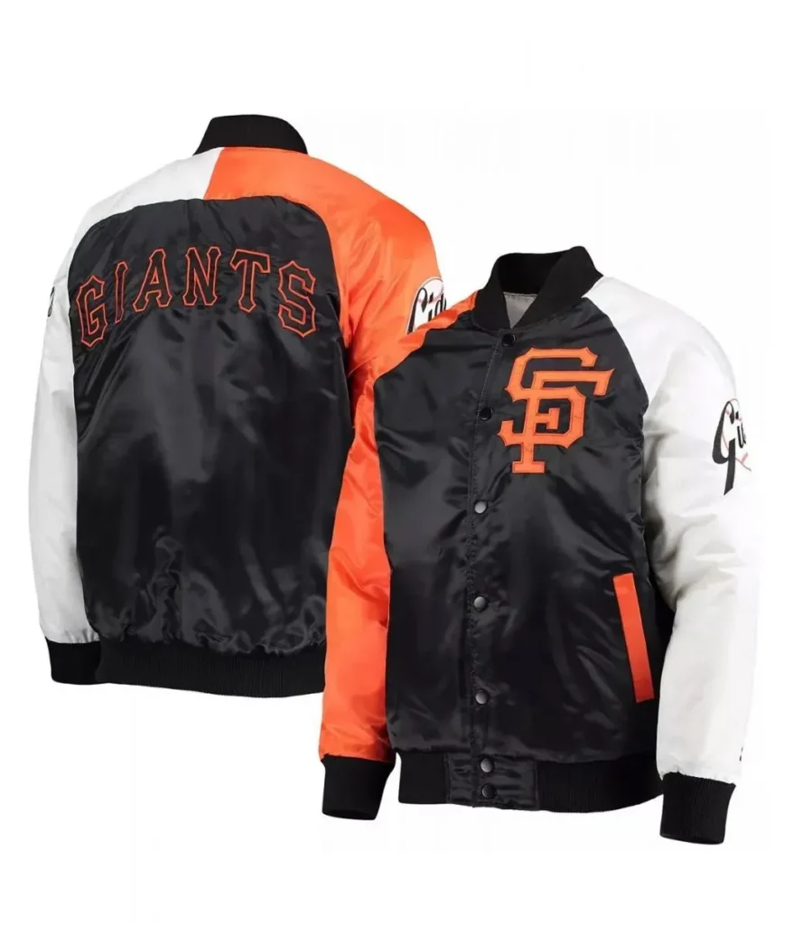 San Francisco Giants Satin Tri-Color Jacket