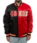 San Francisco Red And Black 49ers Jacket