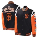 San Francisco Title Holder Varsity Satin Jacket