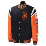 San Francisco Title Holder Varsity Satin Jackets