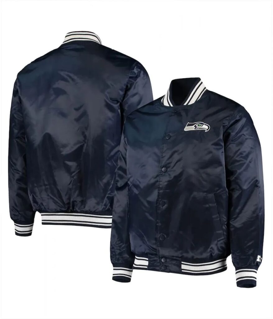 Seattle Seahawks Locker Room Full-Snap Jacket