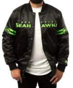 Seattle Seahawks Starter Black Jackets