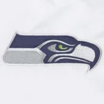 Seattle Seahawks Throwback Warm Up Pitch Varsity Jackets