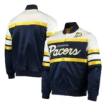 Special Script Indiana Pacers Navy Blue Jacket