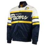 Special Script Indiana Pacers Navy Blue Jackets