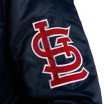 St. Louis Cardinals 1950 Navy Blue Wool Varsity Full-Button Jacket