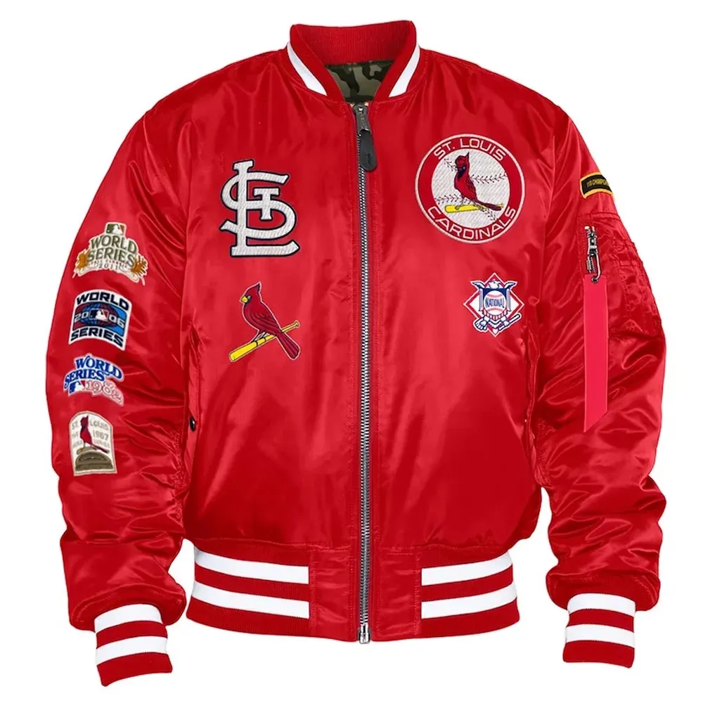 St. Louis Cardinals Bomber MA-1 Jacket