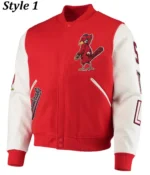 St. Louis Cardinals Letterman Two Tone Jacket