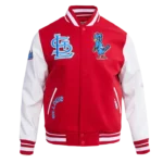 St. Louis Cardinals Retro Classic Rib Wool Varsity Jacket