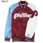 Starter MLB Philadelphia Phillies Satin Varsity Jacket