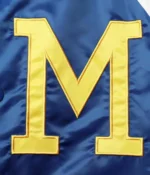 Starter Milwaukee Brewers Tri-Color Varsity Royal and Yellow Jacket