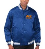 Super Bowl LVII Starter Royal Locker Room Jackets