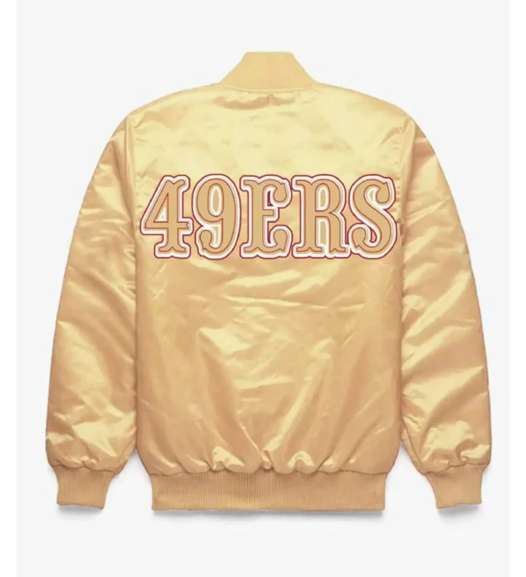 Super Bowl San Francisco 49ers Satin Varsity Jackets