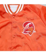 Tampa Bay Buccaneers Bomber Satin Orange Jackets