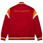 Tampa Bay Buccaneers Heavyweight Varsity Full-Snap Satin Jackets