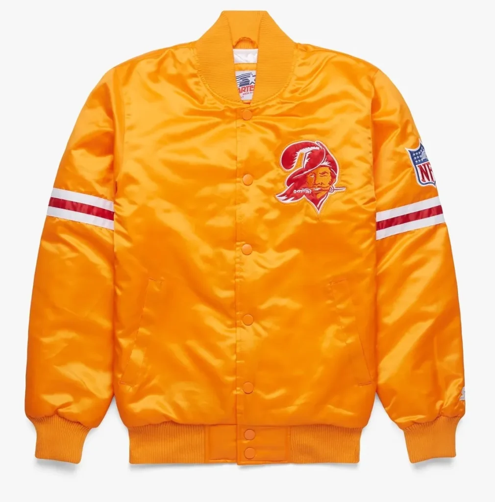 Tampa Bay Buccaneers Satin Varsity Jacket