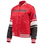 Tampa Bay Buccaneers Victory Cheer Satin Red Jacket