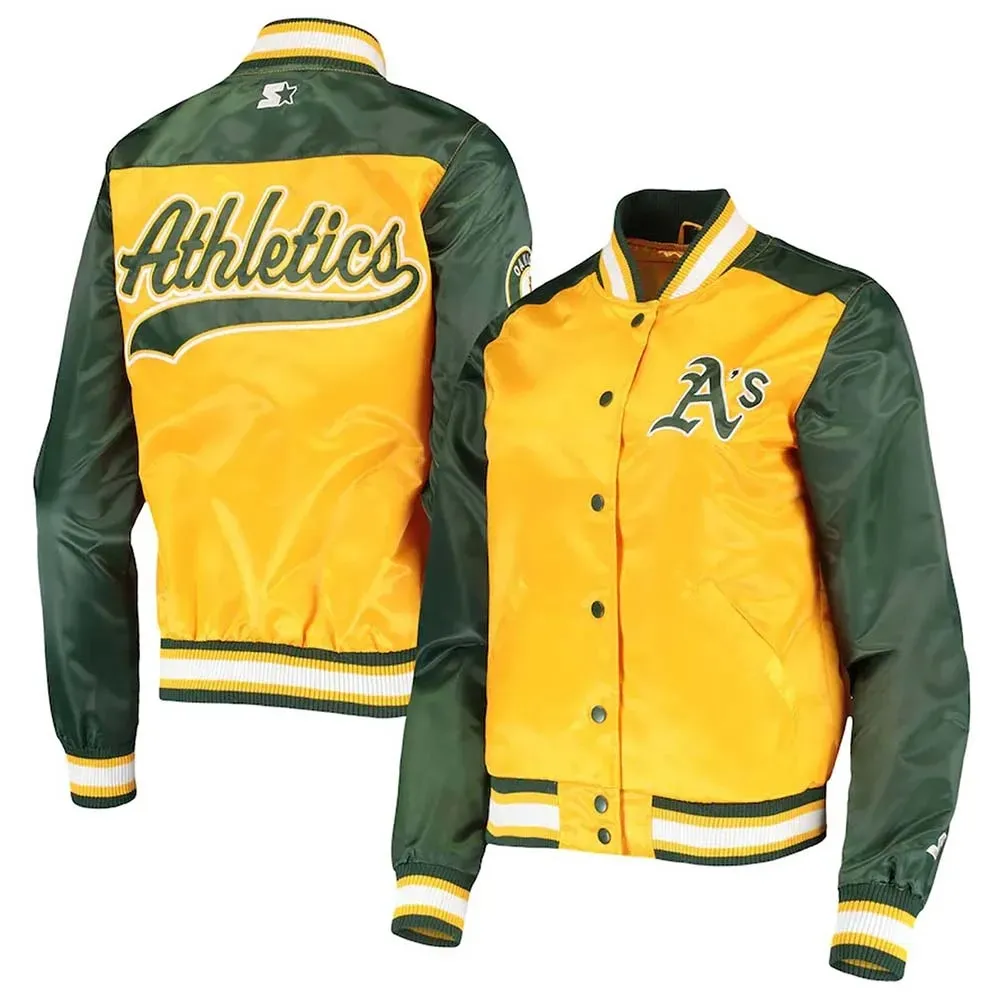 The Legend Oakland Athletics Satin Jacket