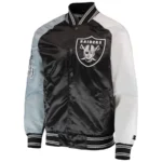 The Reliever Las Vegas Raiders Satin Jackets